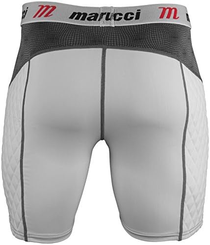 image:imageMARUCCI Youth Elite Padded Slider ShortsWhite