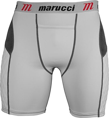 image:imageMARUCCI Youth Elite Padded Slider ShortsWhite