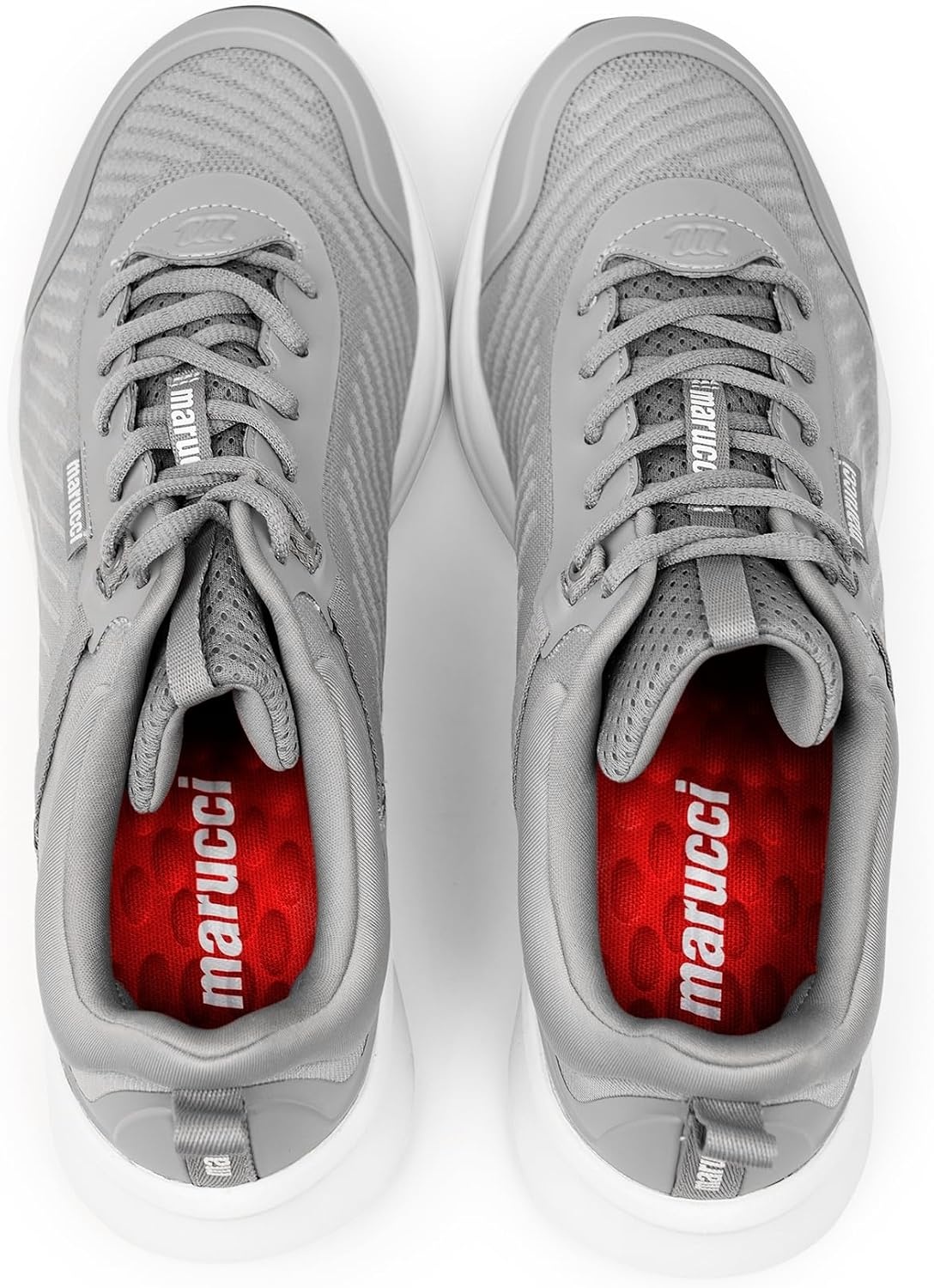 image:imageMarucci CFT Trainer Sneakers for Men Baseball Trainer Sneaker Workout Shoes for Men Secure Adjustable Fit Lightweight Breathable amp Long Lasting DurabilityGrey