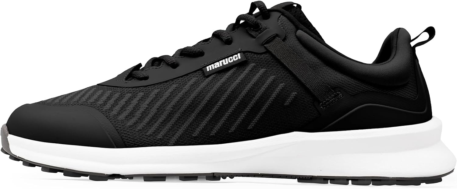 image:imageMarucci CFT Trainer Sneakers for Men Baseball Trainer Sneaker Workout Shoes for Men Secure Adjustable Fit Lightweight Breathable amp Long Lasting DurabilityBlack