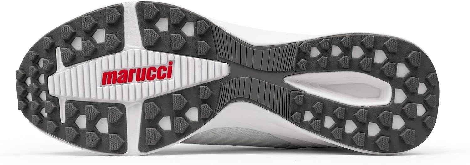 image:imageMarucci CFT Trainer Sneakers for Men Baseball Trainer Sneaker Workout Shoes for Men Secure Adjustable Fit Lightweight Breathable amp Long Lasting DurabilityWhite