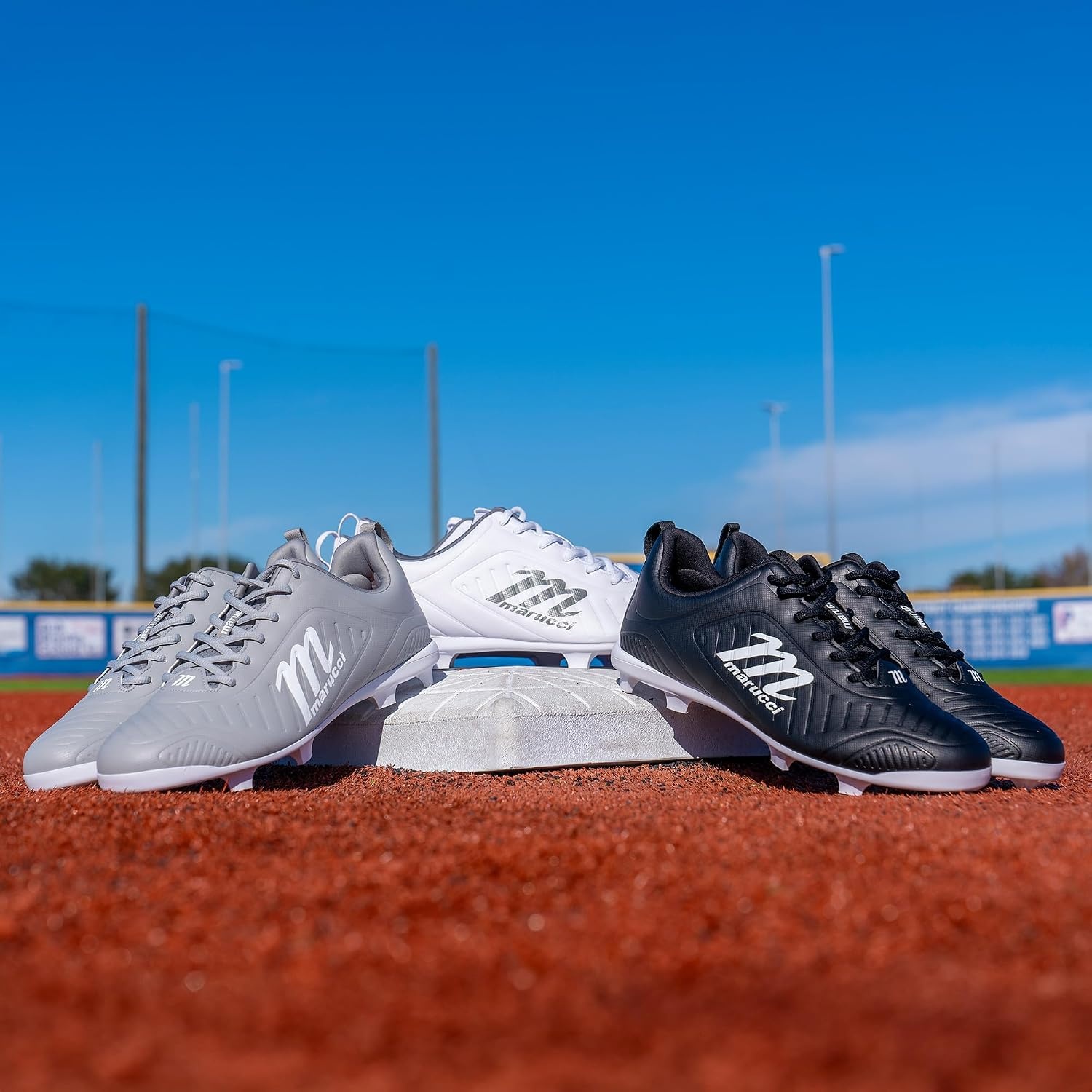 image:imageMarucci Mens Flt MoldedBlackWhite