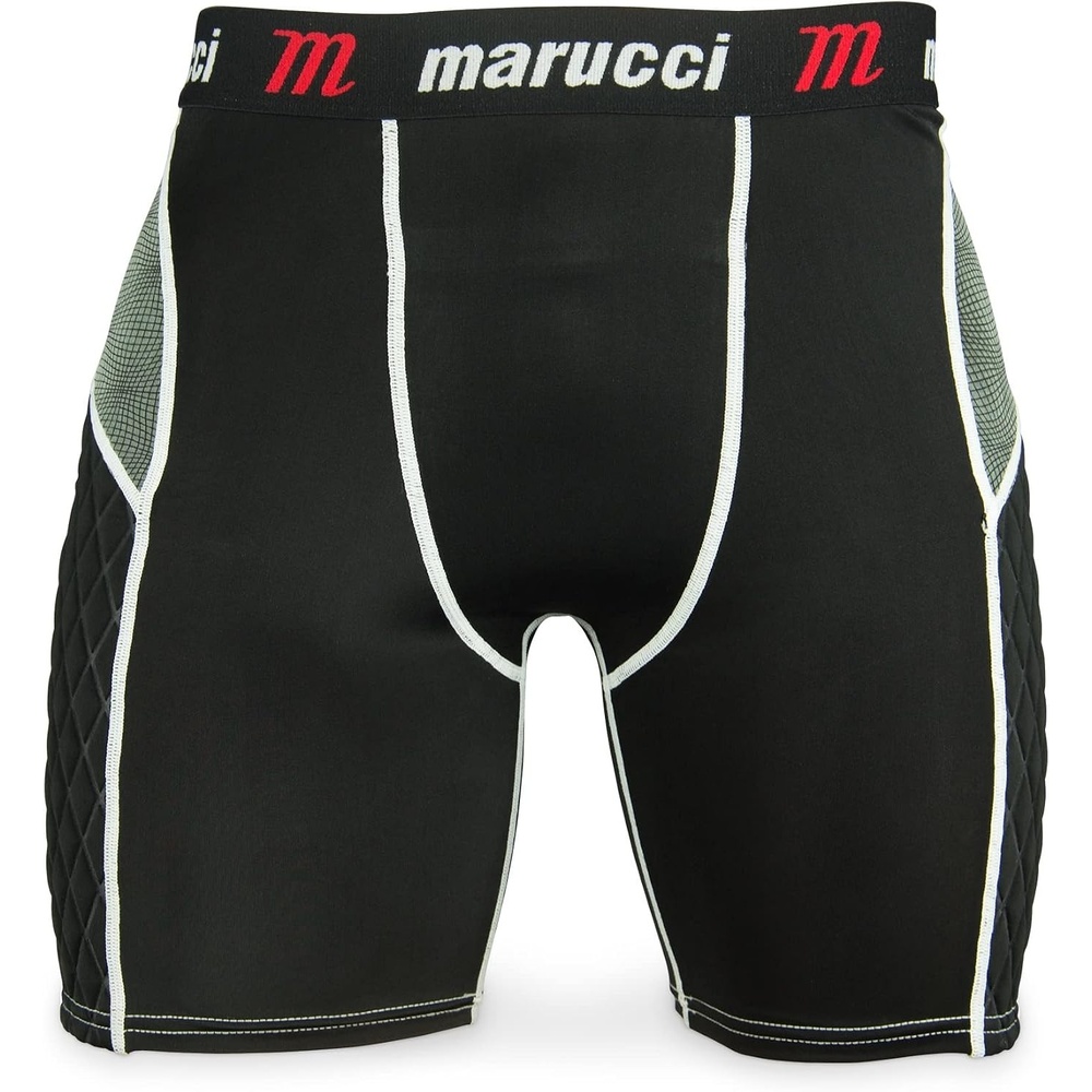 image:imageMARUCCI Youth Elite Padded Slider ShortsBlack