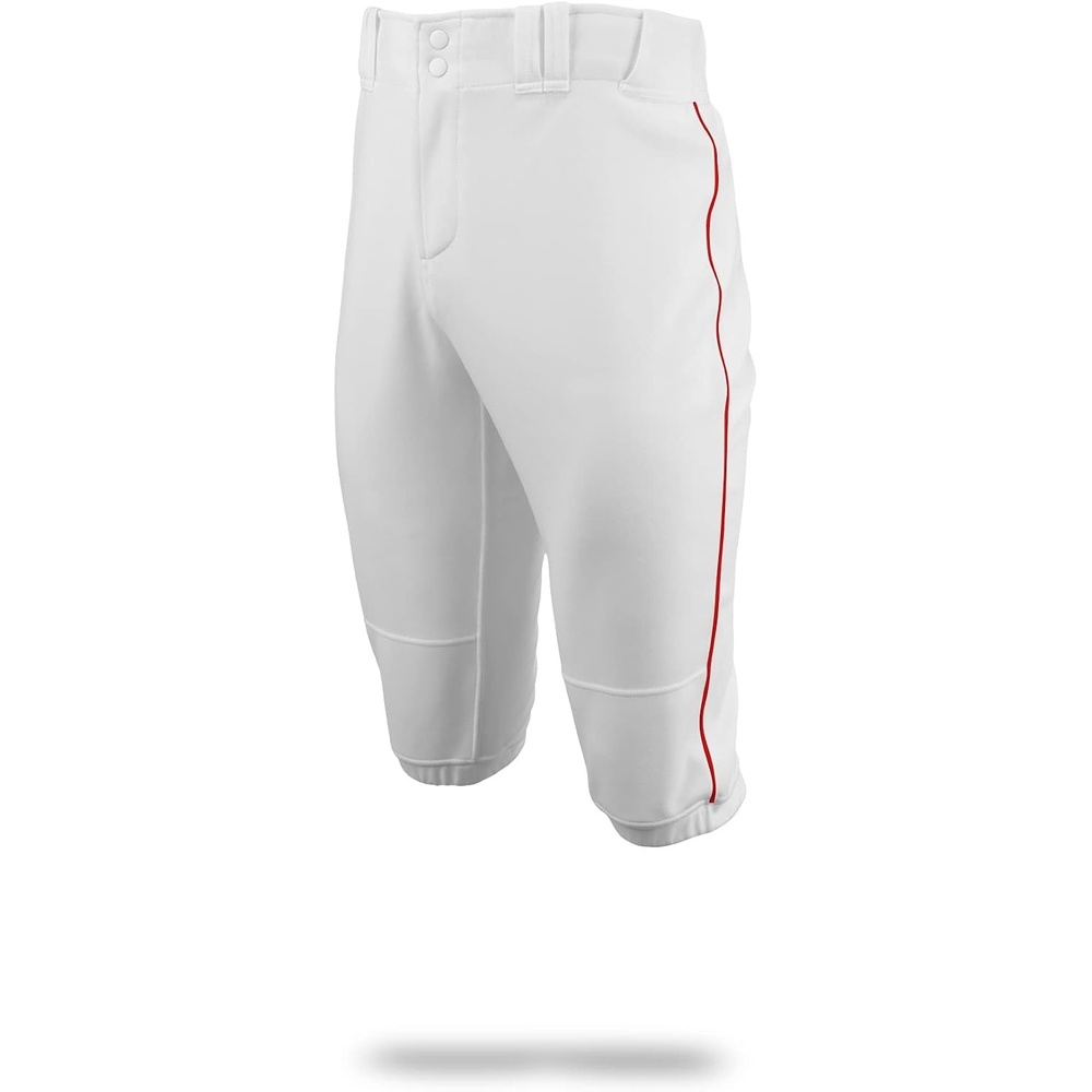 image:imageMarucci Boys Marucci Youth Excel DoubleKnit Short Baseball PantWhiteRed