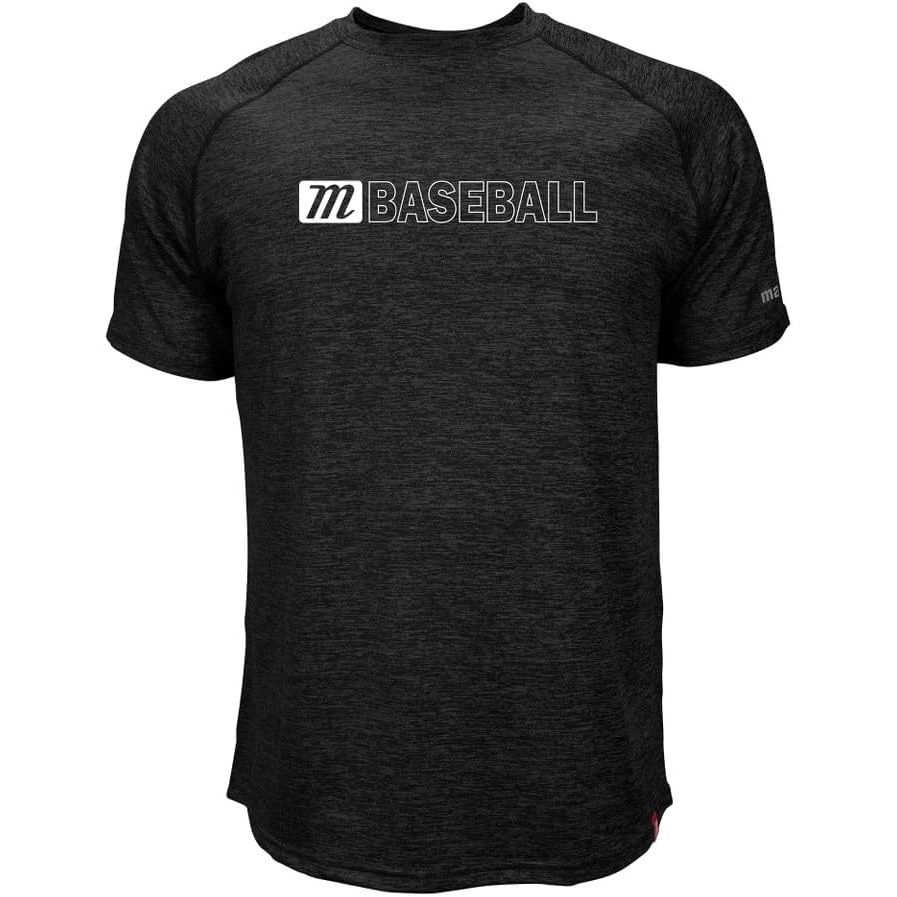 image:imageMarucci MAMRLTYMB2 Youth Baseball Heathered TEEBlack