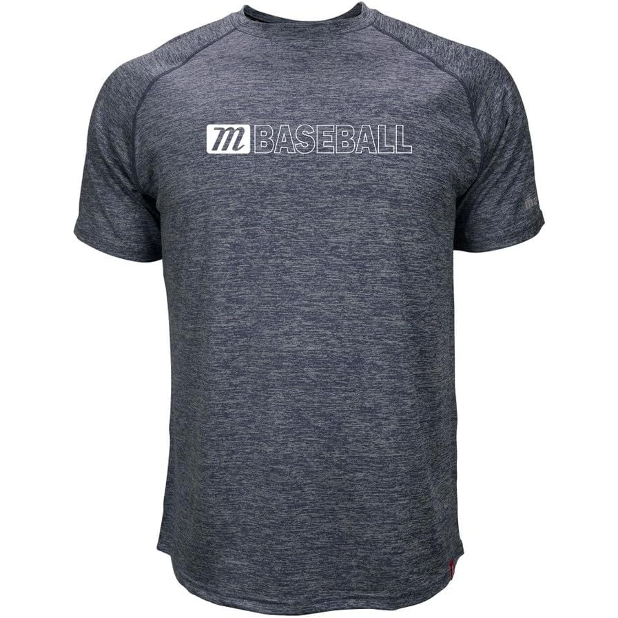 image:imageMarucci MAMRLTYMB2 Youth Baseball Heathered TEENavy Blue