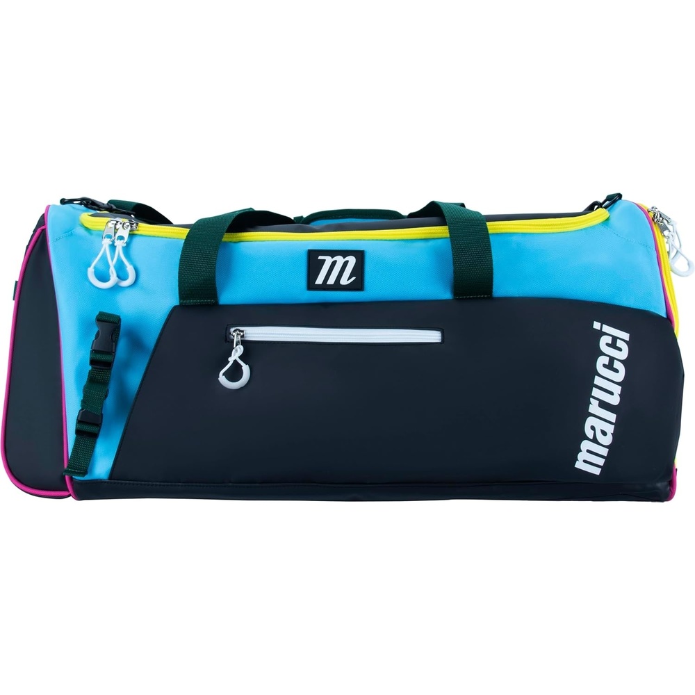 image:imageMarucci PRO UTILITY DUFFEL BAG V3 BASEBALL amp FASTPITCHBlackTealYellow