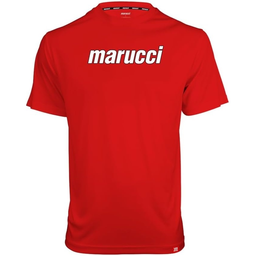 image:imageMarucci TwoTone Adult Baseball Performance TShirt Red Medium