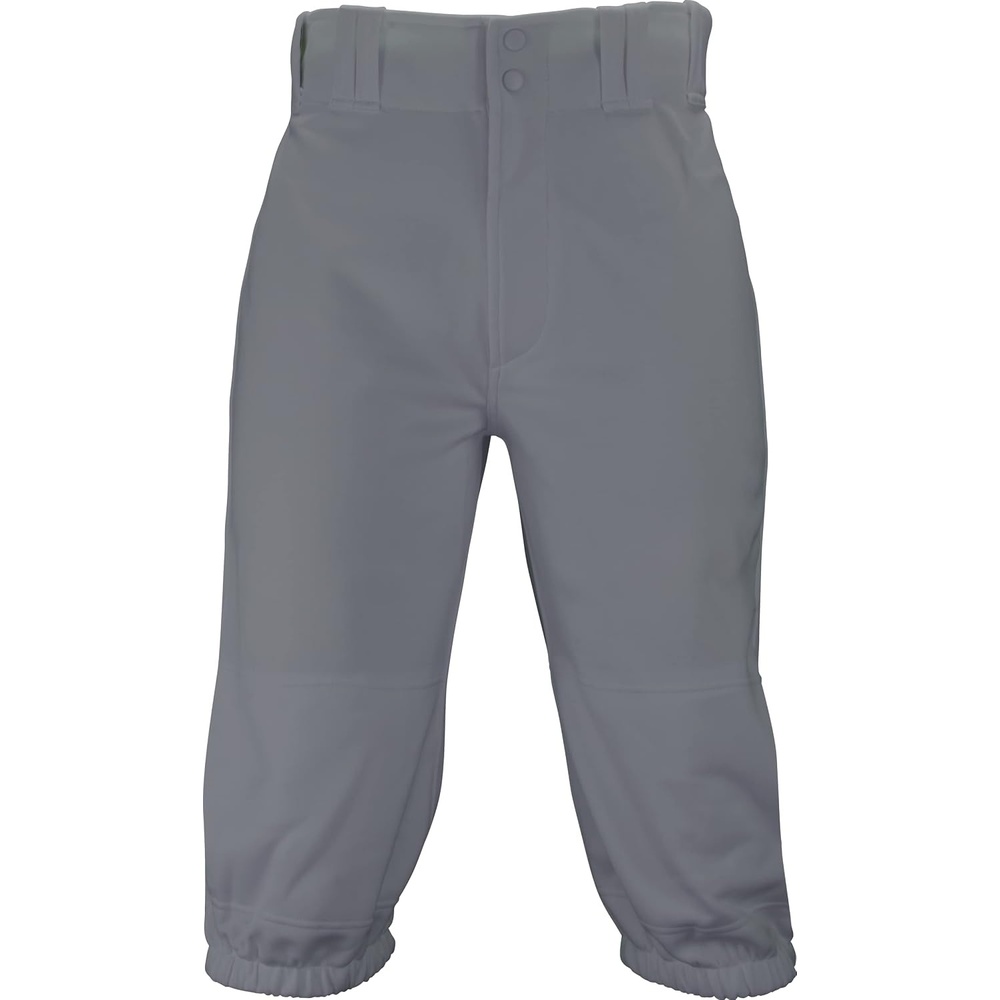 image:imageMarucci UnisexAdult Tapered DoubleKnit Short Baseball PantGray
