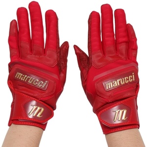 MARUCCI 2021 PITTARDS Reserve Adult Batting Gloves(RED)