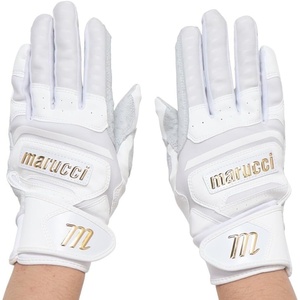 MARUCCI 2021 PITTARDS Reserve Adult Batting Gloves(WHITE)