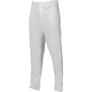 Marucci Adult Elite Double Knit Piped Baseball Pant(White/Red)