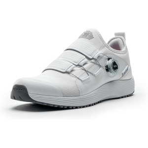 Marucci MXB Trainer BOA Sneakers for Men, White, Baseball Trainer Sneaker, Workout Shoes for Men with BOA L6 Dial System for Secure Adjustable Fit, Lightweight, Breathable & Long Lasting Durability(White)