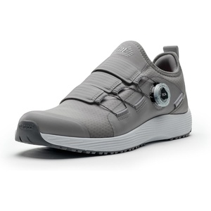 Marucci MXB Trainer BOA Sneakers for Men, White, Baseball Trainer Sneaker, Workout Shoes for Men with BOA L6 Dial System for Secure Adjustable Fit, Lightweight, Breathable & Long Lasting Durability(Grey)