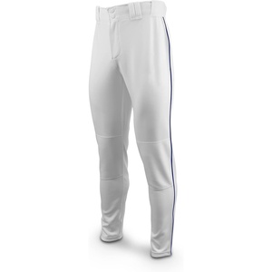 Marucci Mens Baseball Pants(White/Navy Blue)