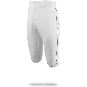 Marucci Mens Marucci Youth Excel Double-Knit Short Baseball Pant(White/Black)