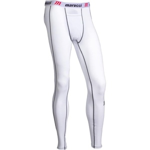 Marucci Mens Sports EquipmentMarucci Sports, MATHT-W-AS, Adult Tight(White)