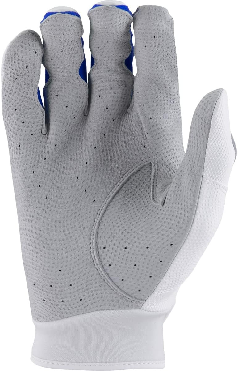 image:imageMARUCCI 2021 Adult Signature Batting GlovesWHITEROYAL BLUE