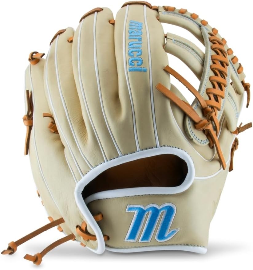 image:imageMARUCCI Acadia V3 Fastpitch Glove 1200 Braided Post Right Hand Throw1200 CAMEL