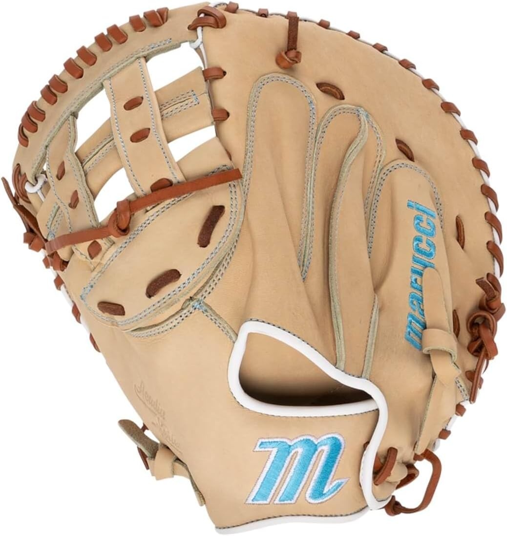 image:imageMARUCCI Acadia V3 Fastpitch Glove 1200 Braided Post Right Hand Throw3300 CAMEL
