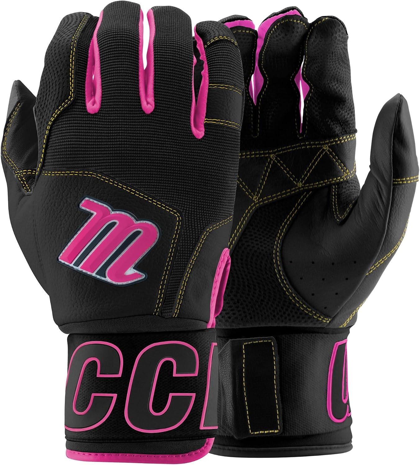 image:imageMARUCCI Blacksmith Full WRAP Adult Batting Glove V2BLACKPINK