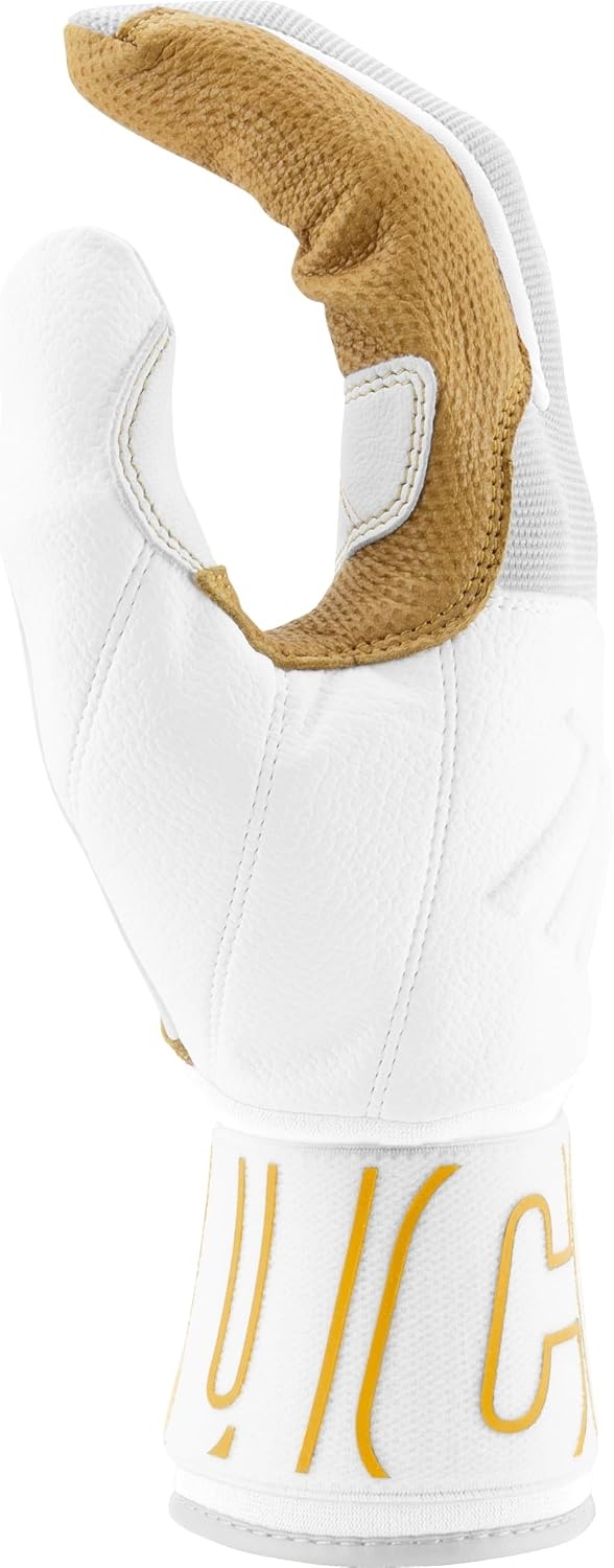 image:imageMARUCCI Blacksmith Full WRAP Adult Batting Glove V2WHITEWHITE