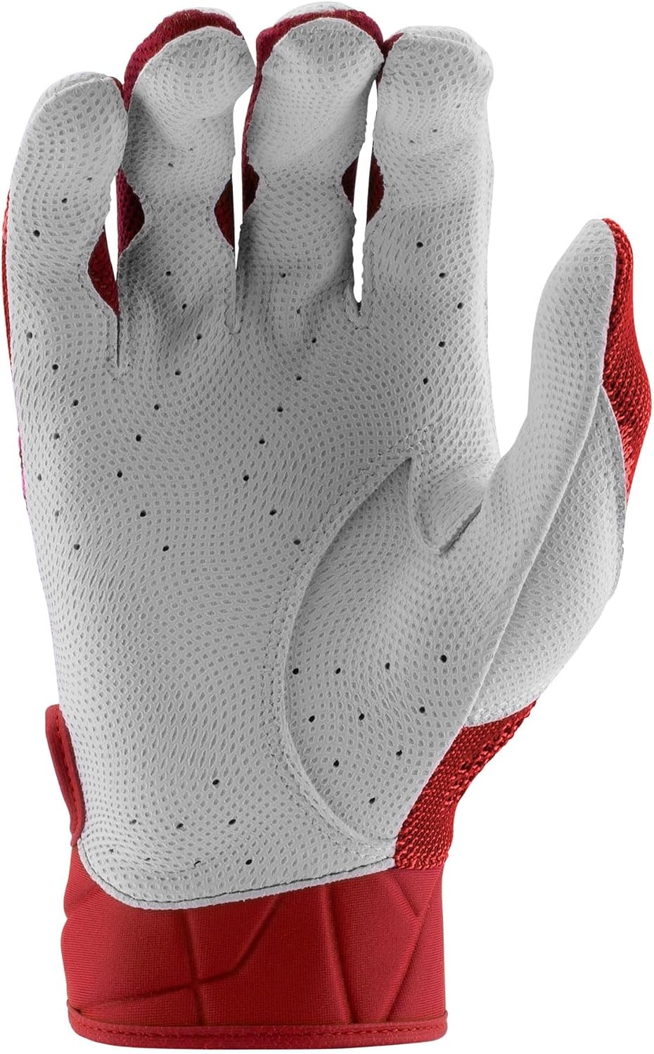 image:imageMARUCCI Breeze Knit V2 Adult Batting GlovesREDYELLOW
