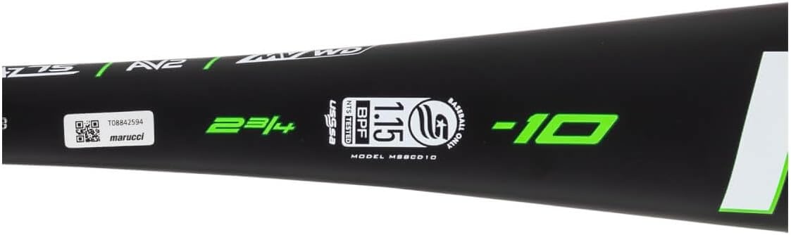 image:imageMARUCCI Code USSA Senior League Aluminum Baseball BAT 2 34 Barrel 5 8 and 1010