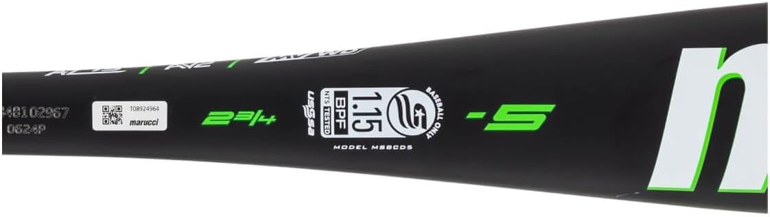 image:imageMARUCCI Code USSA Senior League Aluminum Baseball BAT 2 34 Barrel 5 8 and 105