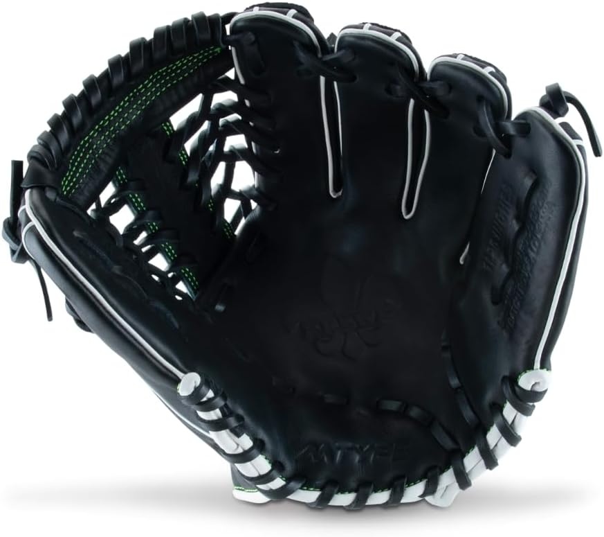 image:imageMARUCCI Krewe V3 Series Baseball GloveBLACKNEON GREEN