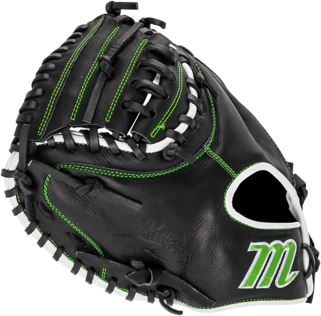 image:imageMARUCCI Krewe V3 Series Baseball GloveBLACKNEON GREEN