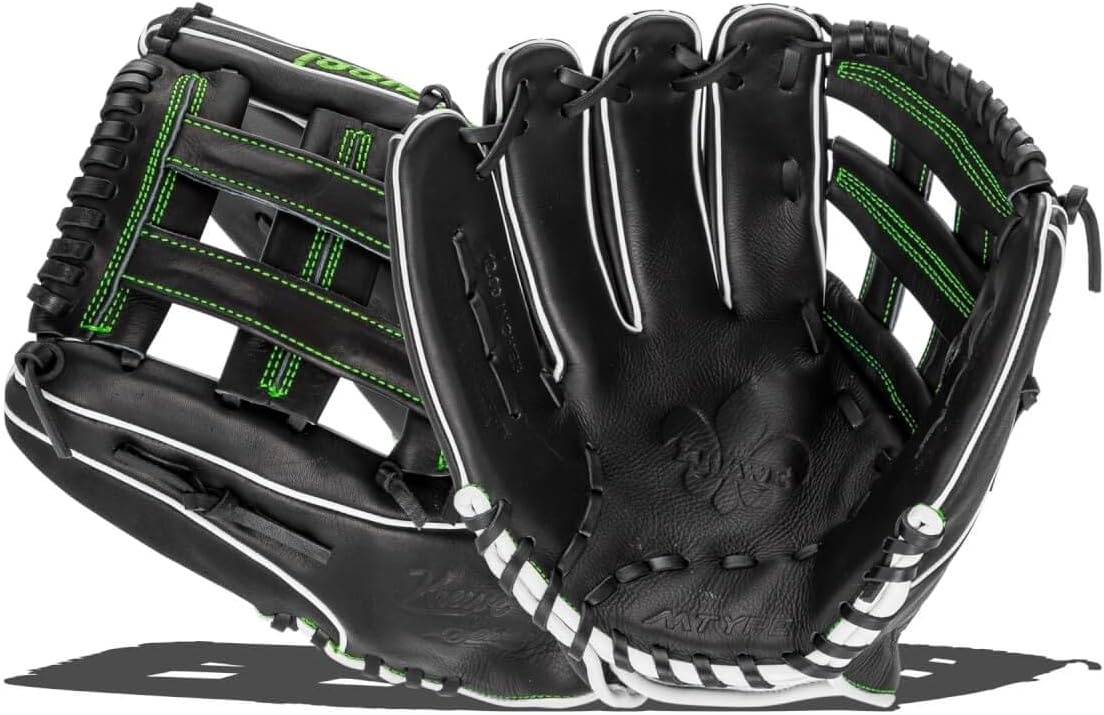 image:imageMARUCCI Krewe V3 Series Baseball GloveBLACKNEON GREEN