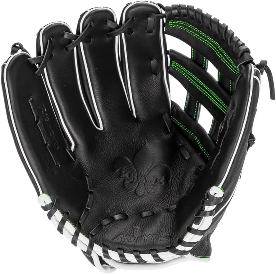 image:imageMARUCCI Krewe V3 Series Baseball GloveBLACKNEON GREEN