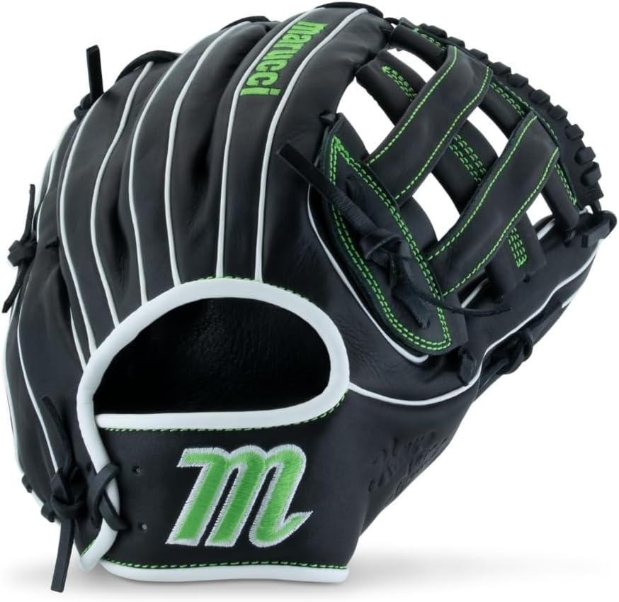 image:imageMARUCCI Krewe V3 Series Baseball GloveBLACKNEON GREEN