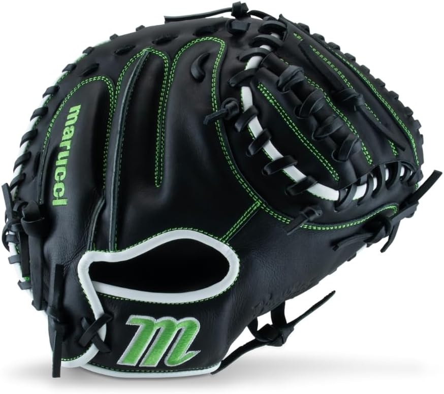 image:imageMARUCCI Krewe V3 Series Baseball GloveBLACKNEON GREEN