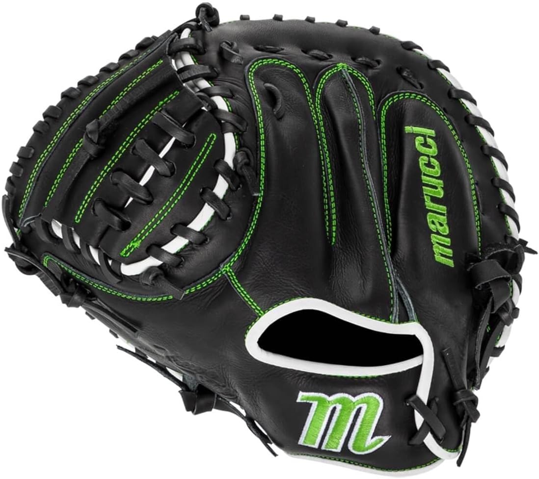 image:imageMARUCCI Krewe V3 Series Baseball GloveBLACKNEON GREEN