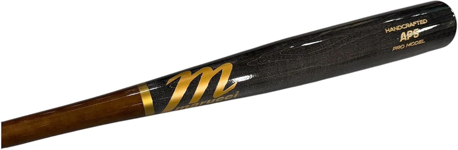 image:imageMarucci Albert Pujols AP5 Pro Maple Wood Baseball Bat Brown HandleFog Barrel Adult Wooden Bat for Training and Game UseBrownFog
