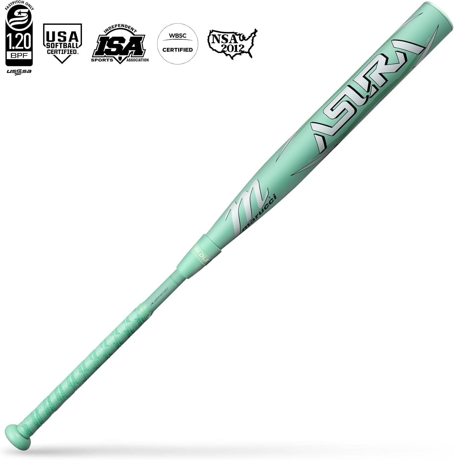 image:imageMarucci Asura Fastpitch Softball Bat for Power amp Control with Gap Sync Barrel amp Control Grip Handle to Minimize Vibration Composite All Fields amp Associations Mint10