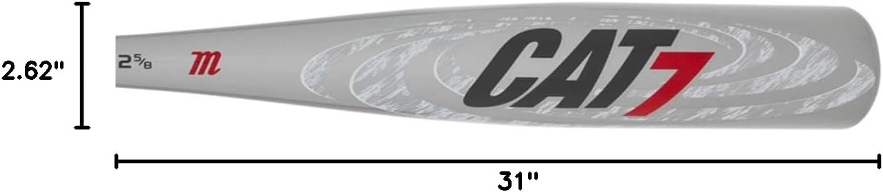 image:imageMarucci CAT7 Silver USSSA Senior League Baseball Bat5