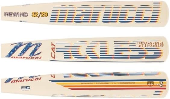 image:imageMarucci CATX Rckless Rewind Hybrid BBCOR Baseball Bat 3 32 Inches