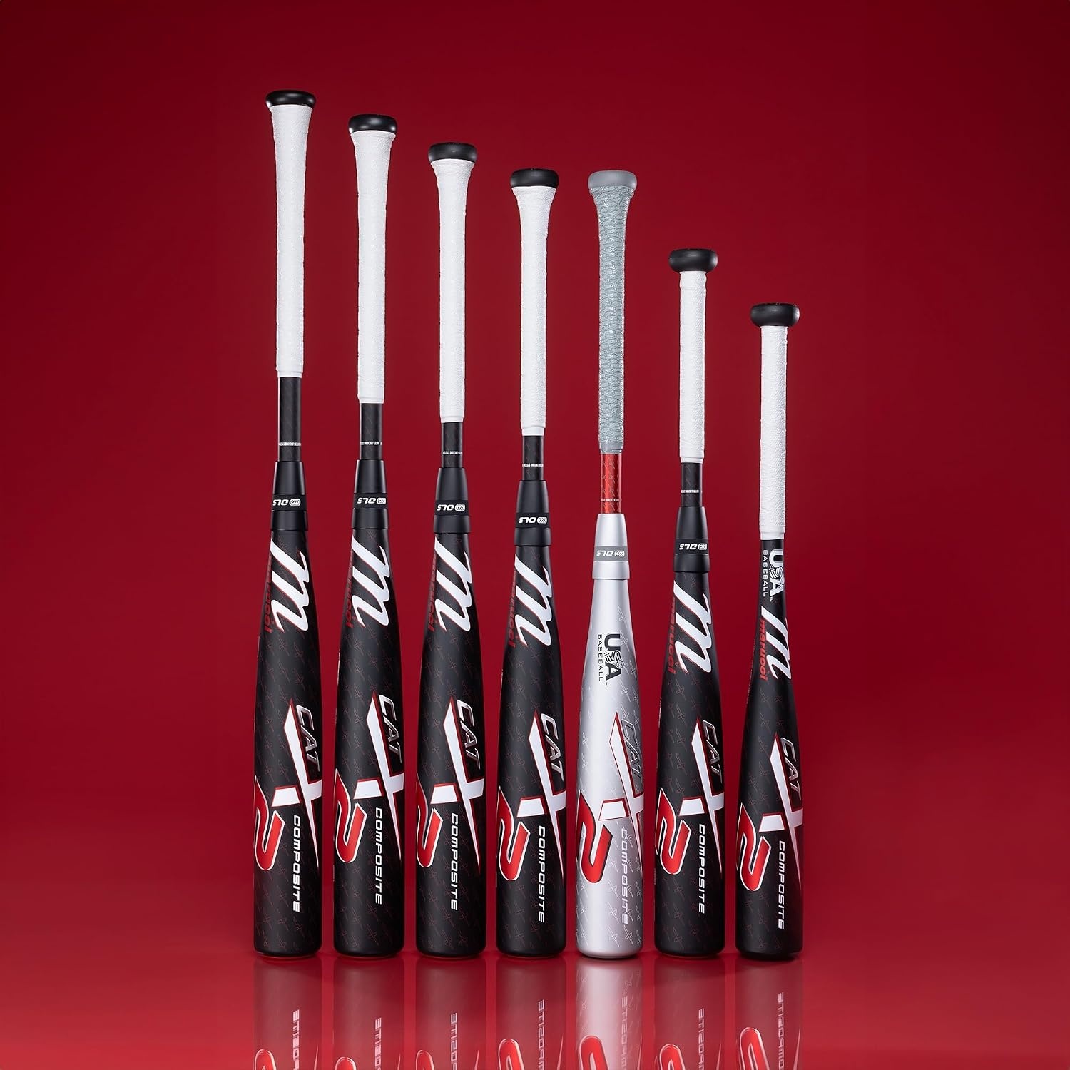 image:imageMarucci CATX2 Composite Baseball Bat 2 34 Barrel 5 8 10 Drop USSSA EndLoaded5