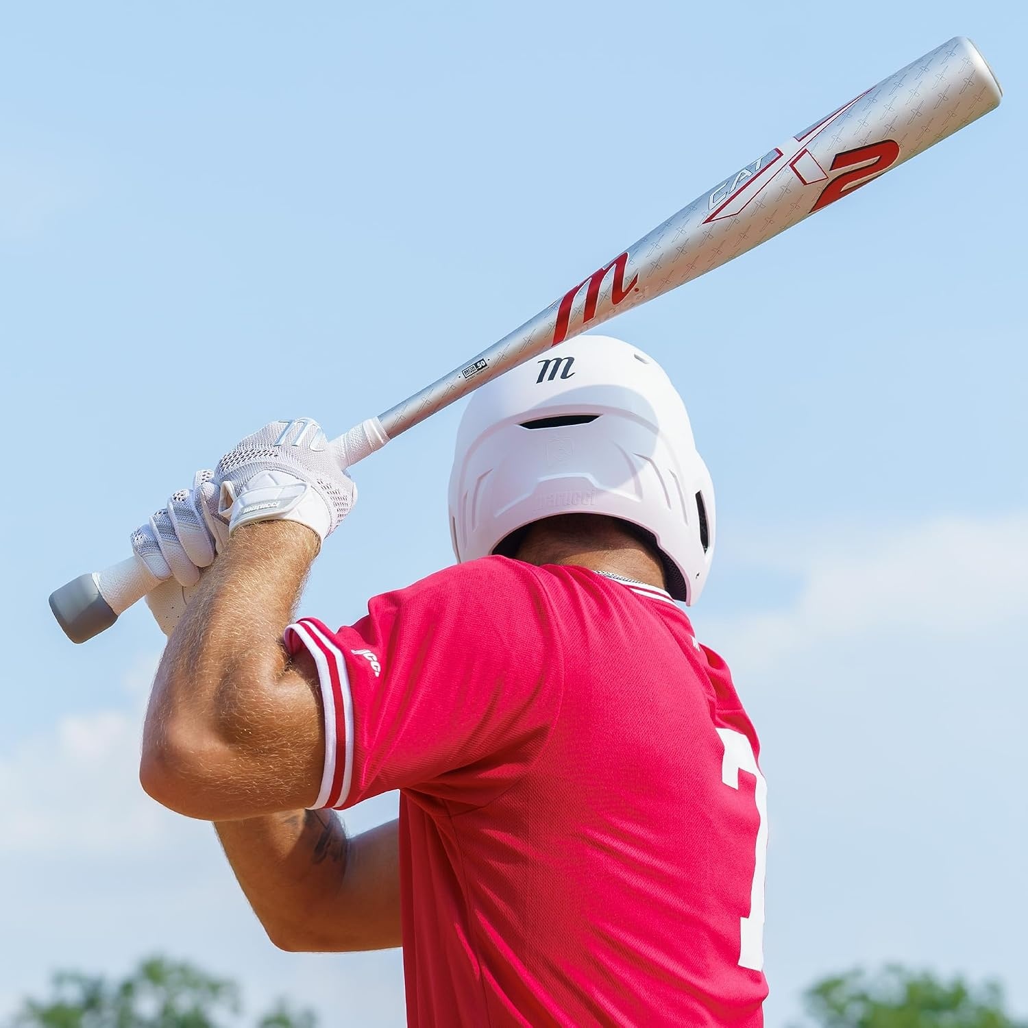 image:imageMarucci CATX2 Puck Knob Baseball Bat 2 58 Barrel 3 Drop BBCOR Balanced345 315 oz