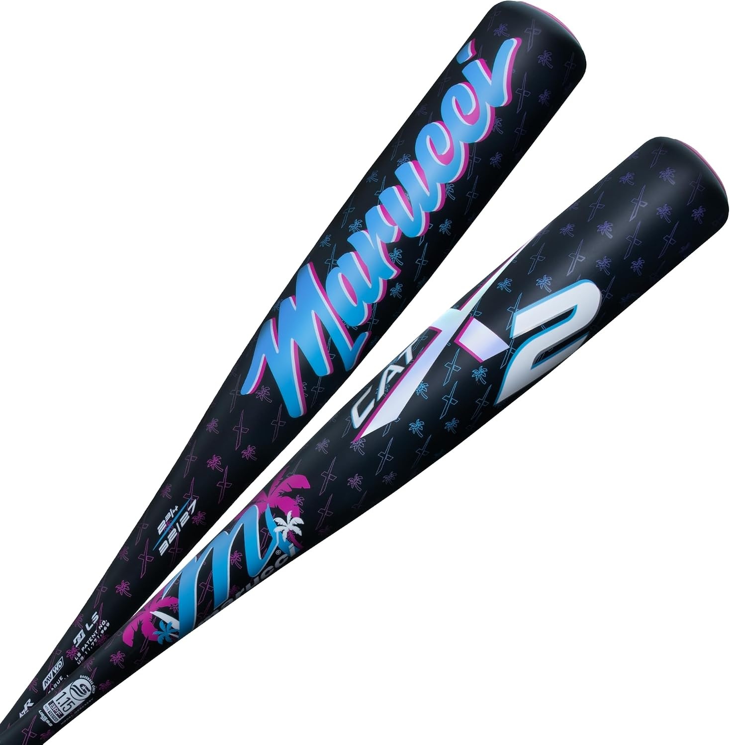 image:imageMarucci CATX2 Senior Baseball Bat 2 34 Barrel 5 8 10 Drop USSSA32 27 oz