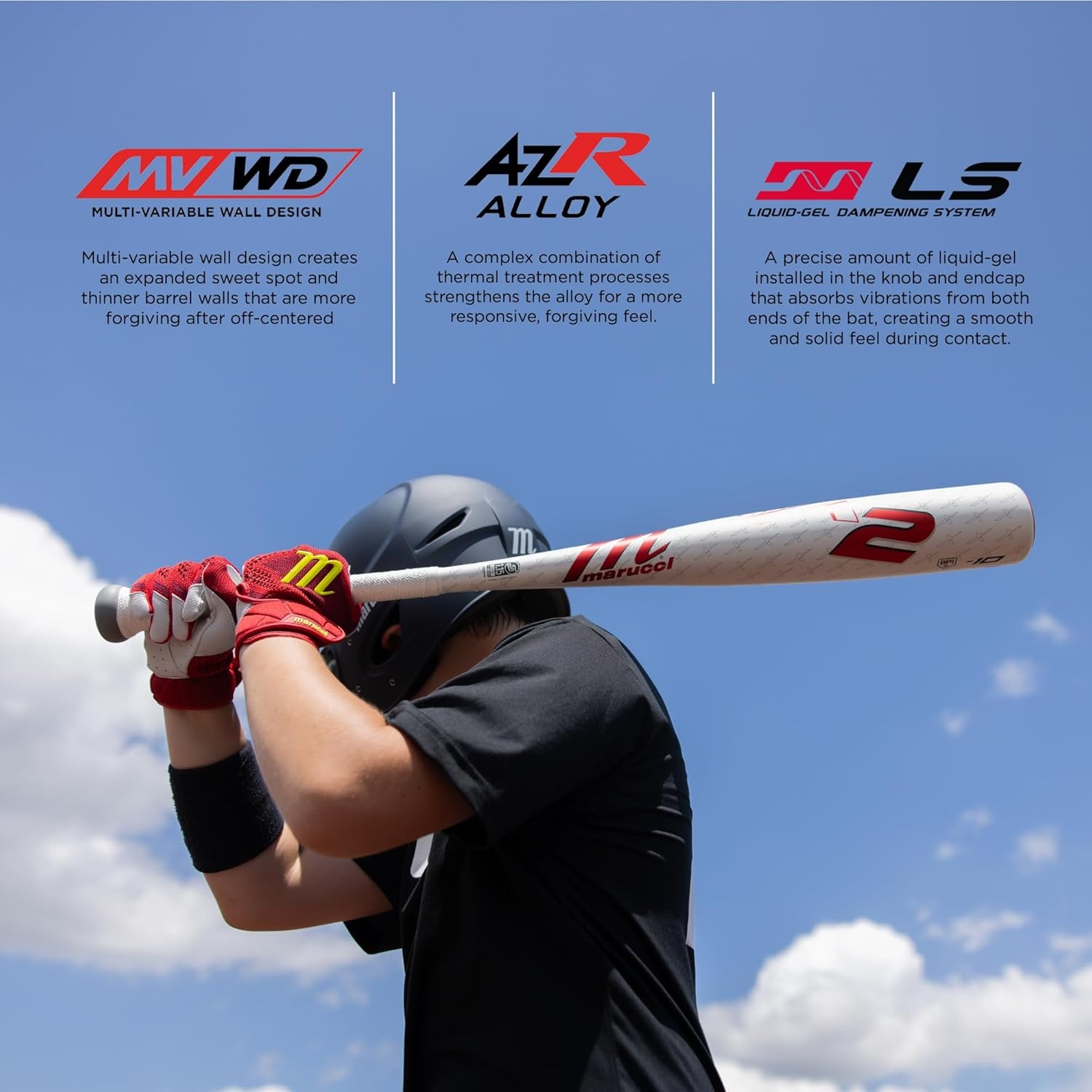 image:imageMarucci CATX2 Senior League Bat 2 34 Barrel 5 8 10 Drop USSSA Balanced5