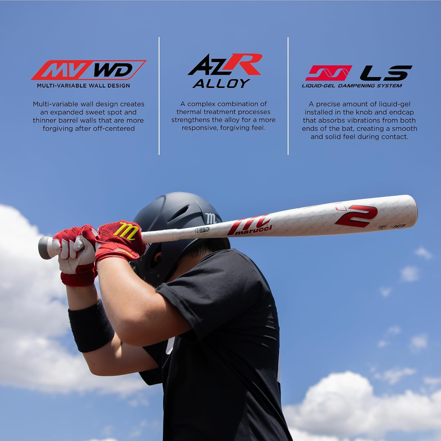 image:imageMarucci CATX2 Senior League Bat 2 34 Barrel 5 8 10 Drop USSSA Balanced8