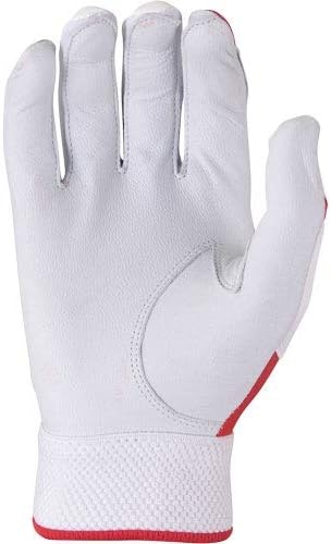 image:imageMarucci Crest BaseballFastpitch Batting GlovesRed White