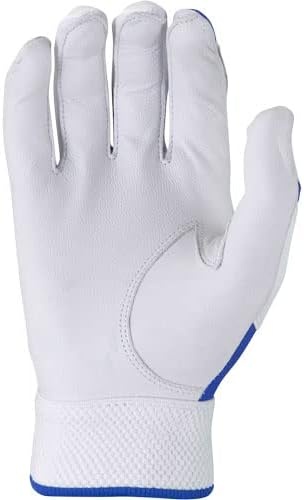 image:imageMarucci Crest BaseballFastpitch Batting GlovesRoyal Blue White