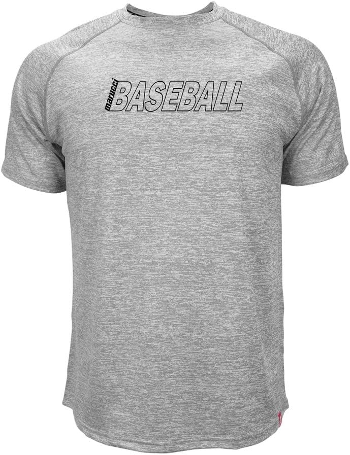 image:imageMarucci MAMRLTMRB2 Mens Baseball Heathered 2 TEE