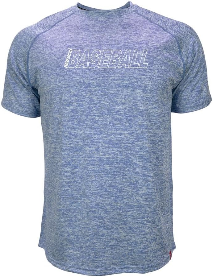 image:imageMarucci MAMRLTMRB2 Mens Baseball Heathered 2 TEE
