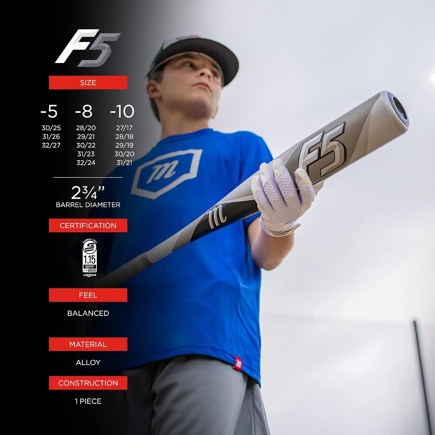 image:imageMarucci MARUCCI F5 SL 10 2 34SilverGrayBlack